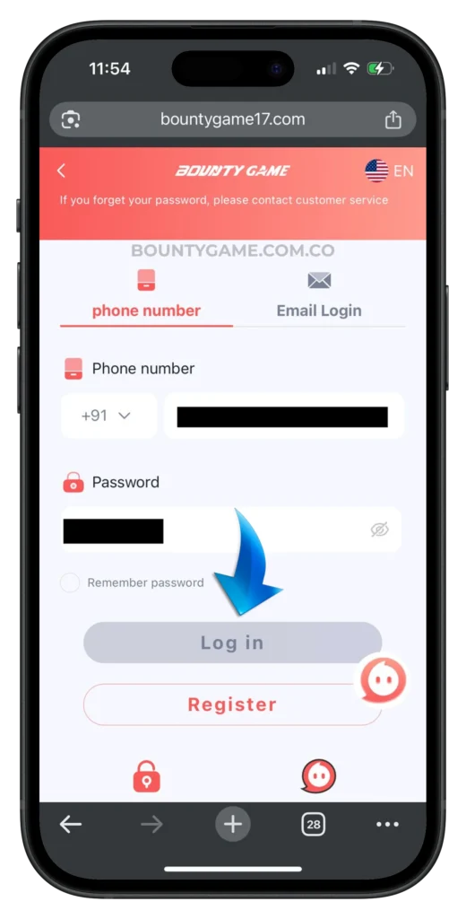 BOUNTY-LOGIN