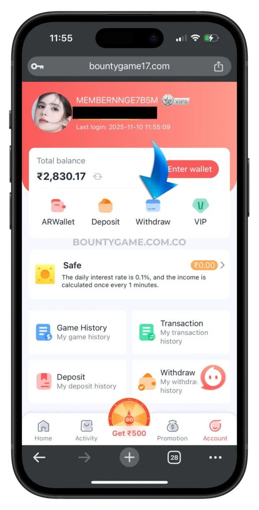 BOUNTY-WITHDRAW